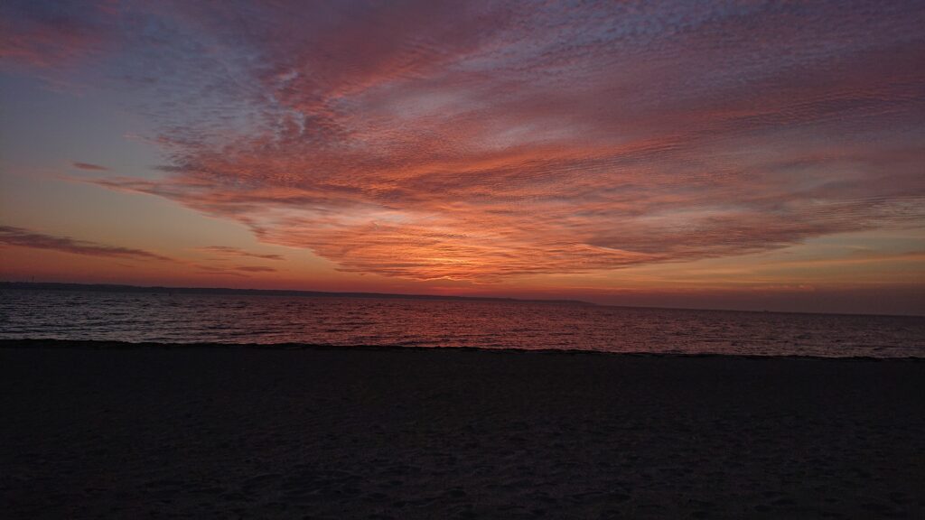 Helsingborg Fiery Sunset