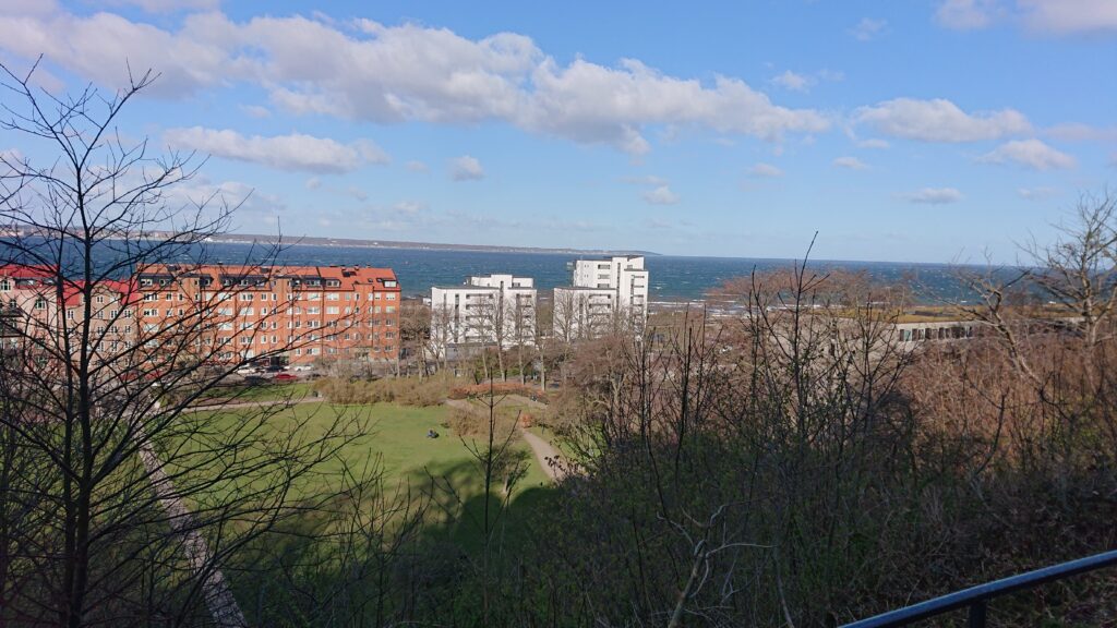 View of Margaretaplatsen from Landborgen