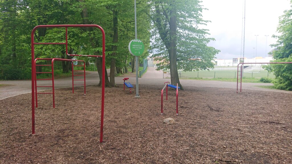 Fredriksdals Forest Outdoors Gym in Helsingborg