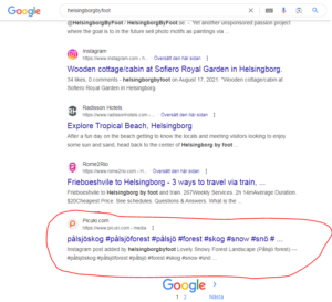 HelsingborgByFoot Search on Google